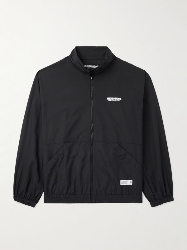 Logo-Print Shell Track Jacket Logo-Print Shell Track Jacket