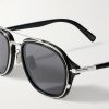 DiorBlacksuit A4U Havana Aviator-Style Acetate and Silver-Tone Sunglasses - CU DiorBlacksuit A4U Havana Aviator-Style Acetate and Silver-Tone Sunglasses - CU