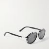 DiorBlacksuit A4U Havana Aviator-Style Acetate and Silver-Tone Sunglasses - FR DiorBlacksuit A4U Havana Aviator-Style Acetate and Silver-Tone Sunglasses - FR