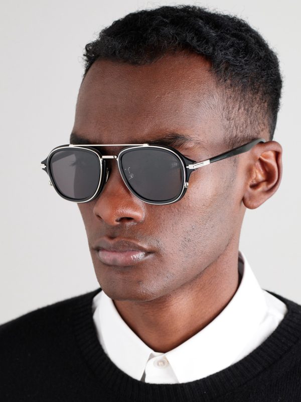 DiorBlacksuit A4U Havana Aviator-Style Acetate and Silver-Tone Sunglasses - OU DiorBlacksuit A4U Havana Aviator-Style Acetate and Silver-Tone Sunglasses - OU