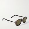 DiorBlacksuit A4U Aviator-Style Tortoiseshell Acetate and Silver-Tone Sunglasses - FR