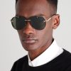 NeoDior A1U Aviator-Style Gold-Tone Sunglasses - OU NeoDior A1U Aviator-Style Gold-Tone Sunglasses - OU
