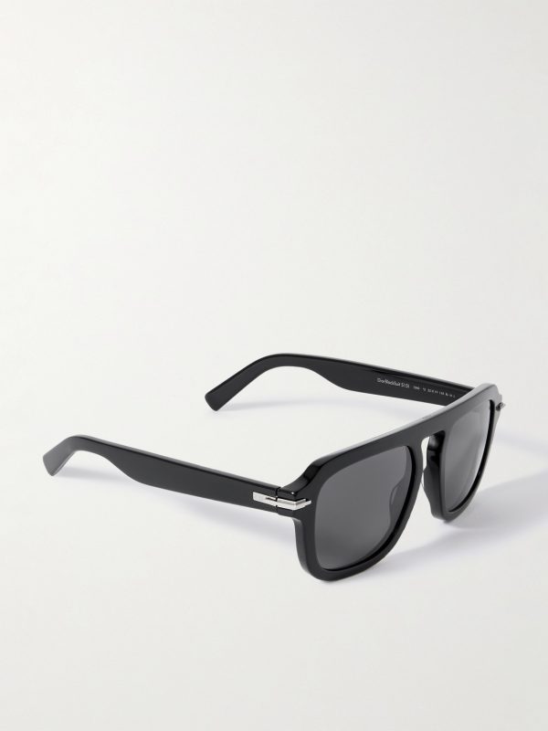 DiorBlackSuit S15I Aviator-Style Acetate Sunglasses - FR DiorBlackSuit S15I Aviator-Style Acetate Sunglasses - FR