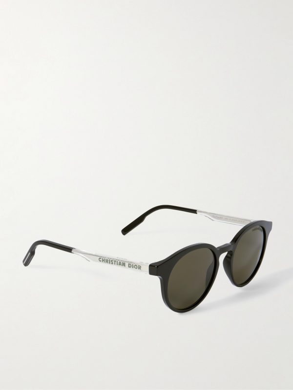 DiorTag R1I Round-Frame Acetate Sunglasses - FR DiorTag R1I Round-Frame Acetate Sunglasses - FR
