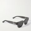 Dior Oblique S1I Square-Frame Acetate Sunglasses - FR Dior Oblique S1I Square-Frame Acetate Sunglasses - FR