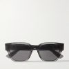 Dior Oblique S1I Square-Frame Acetate Sunglasses Dior Oblique S1I Square-Frame Acetate Sunglasses