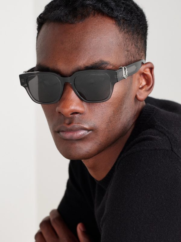 Dior Oblique S1I Square-Frame Acetate Sunglasses - OU Dior Oblique S1I Square-Frame Acetate Sunglasses - OU