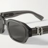 Dior Oblique S2I Square-Frame Acetate Sunglasses - CU