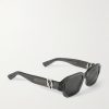 Dior Oblique S2I Square-Frame Acetate Sunglasses - FR