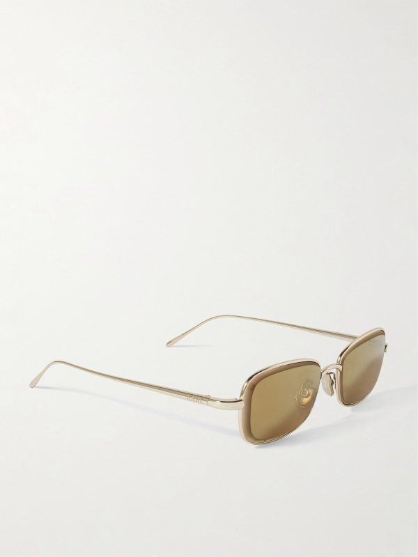 Anagram Geometric Gold-Tone Sunglasses - FR Anagram Geometric Gold-Tone Sunglasses - FR