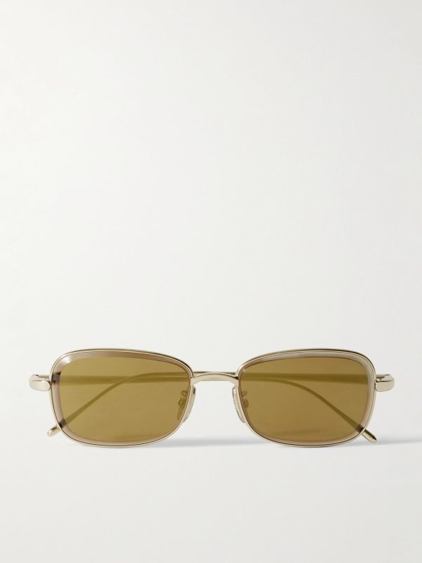 Anagram Geometric Gold-Tone Sunglasses Anagram Geometric Gold-Tone Sunglasses