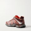 XT-WHISPER Rubber-Trimmed Mesh Sneakers - BK XT-WHISPER Rubber-Trimmed Mesh Sneakers - BK