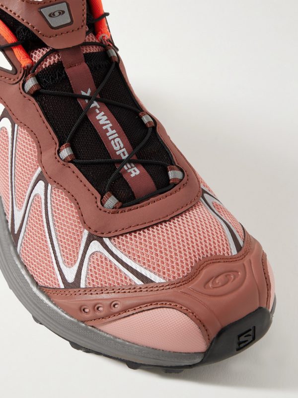 XT-WHISPER Rubber-Trimmed Mesh Sneakers - CU XT-WHISPER Rubber-Trimmed Mesh Sneakers - CU