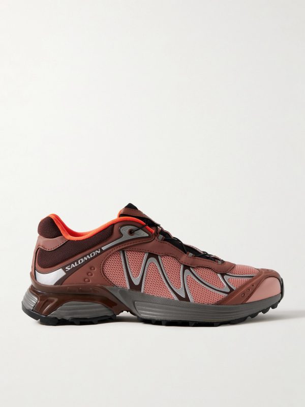 XT-WHISPER Rubber-Trimmed Mesh Sneakers XT-WHISPER Rubber-Trimmed Mesh Sneakers