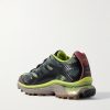 XT-4 OG Rubber-Trimmed Mesh Sneakers - BK XT-4 OG Rubber-Trimmed Mesh Sneakers - BK
