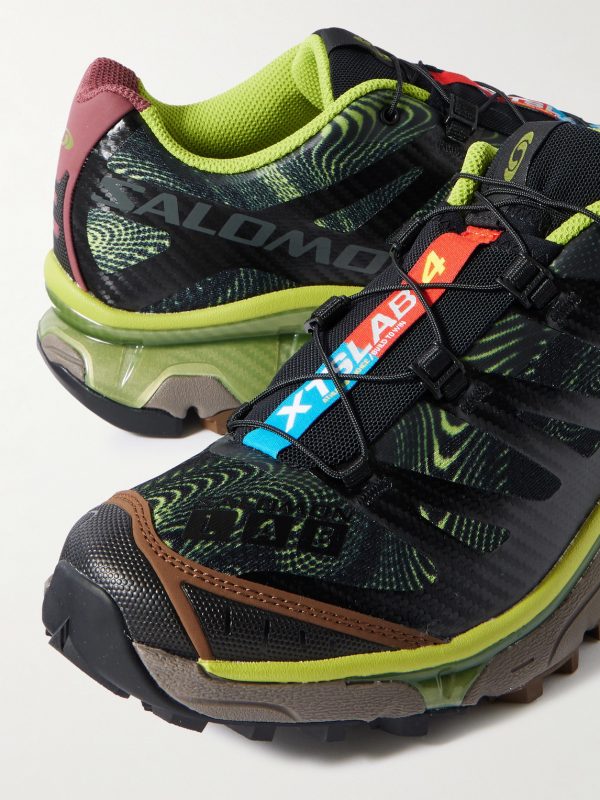XT-4 OG Rubber-Trimmed Mesh Sneakers - CU XT-4 OG Rubber-Trimmed Mesh Sneakers - CU