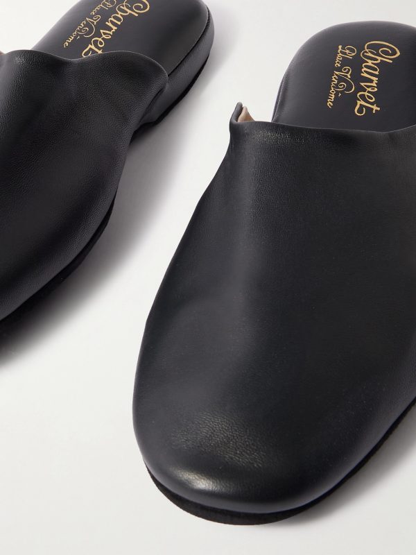 Nappa Leather Slippers - CU Nappa Leather Slippers - CU