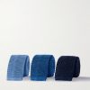 Three-Pack 6cm Knitted Silk Ties