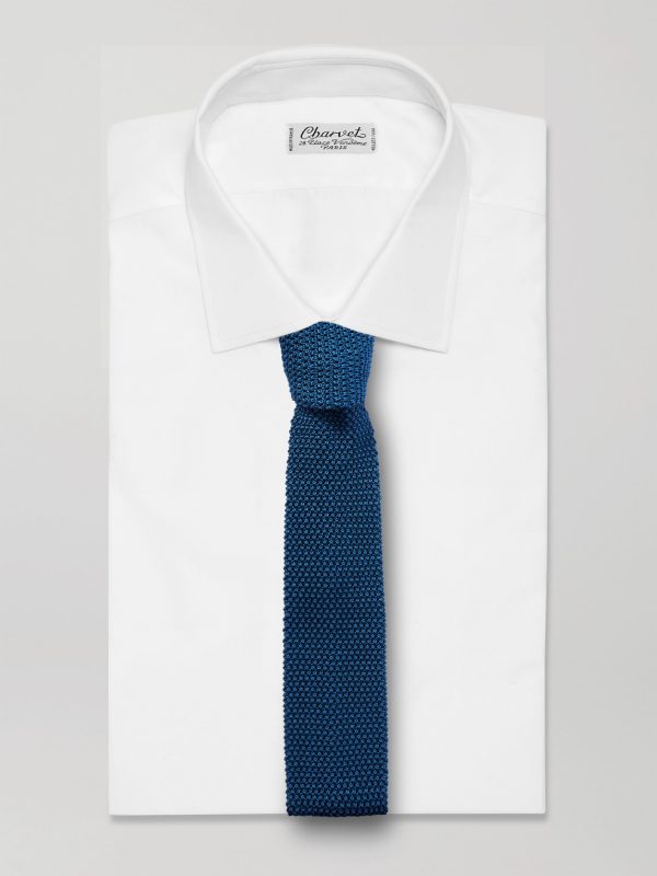 Three-Pack 6cm Knitted Silk Ties - OU