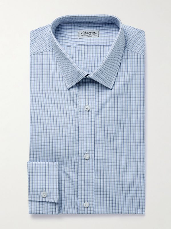Checked Cotton-Poplin Shirt Checked Cotton-Poplin Shirt