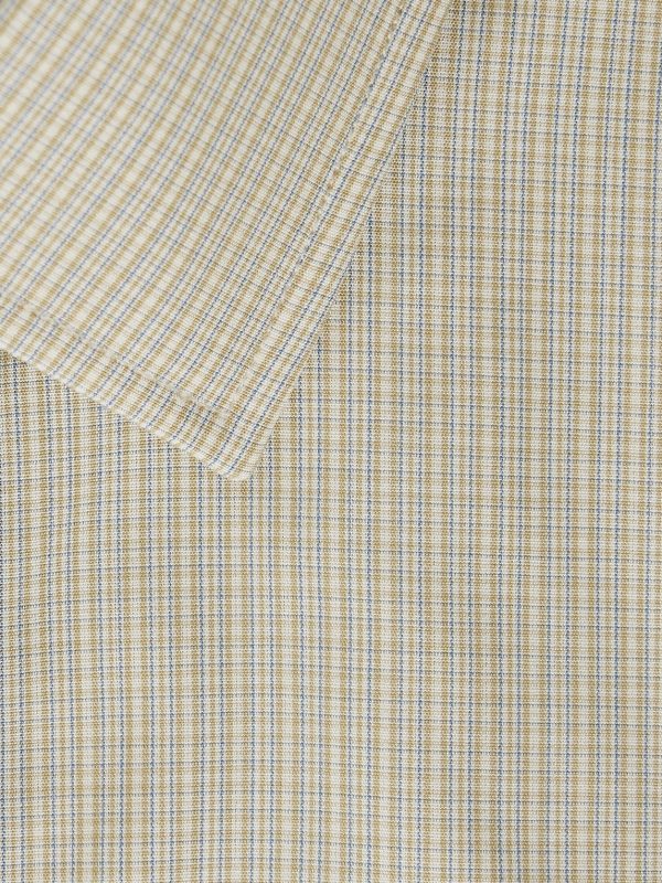 Checked Cotton-Poplin Shirt - CU Checked Cotton-Poplin Shirt - CU