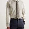 Checked Cotton-Poplin Shirt - FR Checked Cotton-Poplin Shirt - FR