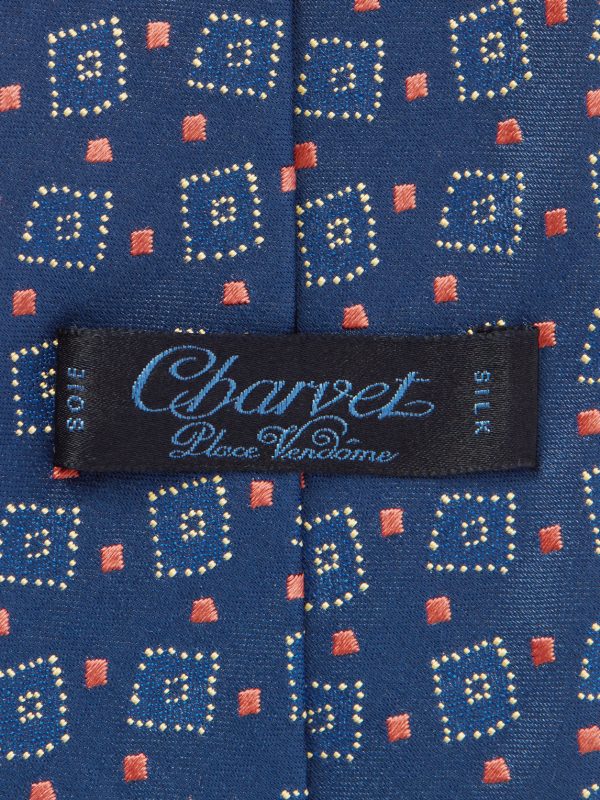 8.5cm Silk-Jacquard Tie - E1