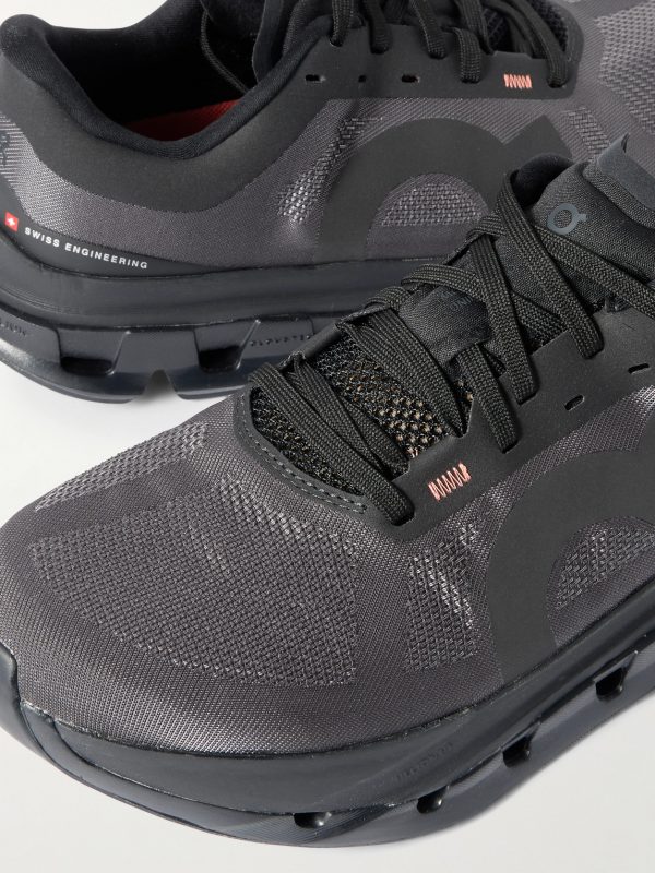 Cloudflow 5 Rubber-Trimmed Mesh Running Sneakers - CU