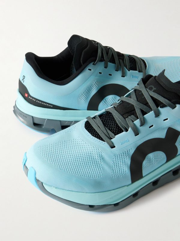 Cloudflow 5 Rubber-Trimmed Mesh Running Sneakers - CU