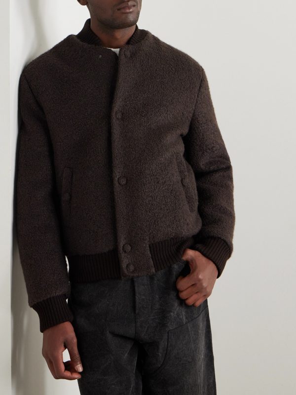 Bouclé Bomber Jacket - FR Bouclé Bomber Jacket - FR