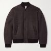 Bouclé Bomber Jacket Bouclé Bomber Jacket