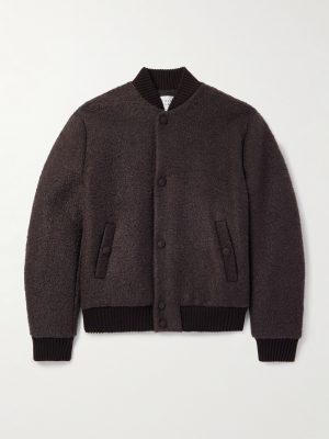 Bouclé Bomber Jacket Bouclé Bomber Jacket