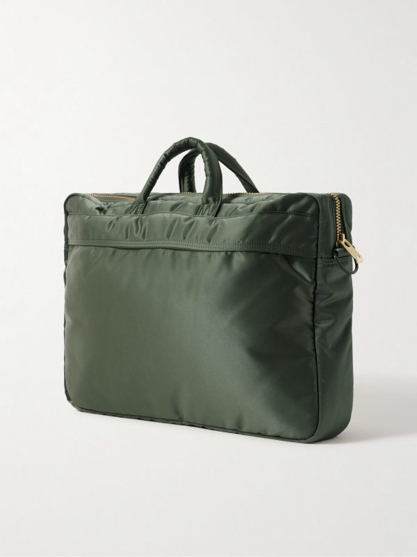 Tanker 2Way Nylon-Twill Briefcase - BK