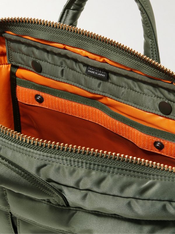 Tanker 2Way Nylon-Twill Briefcase - E1
