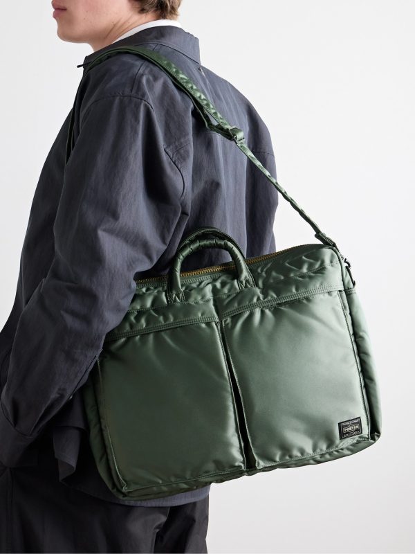 Tanker 2Way Nylon-Twill Briefcase - E2