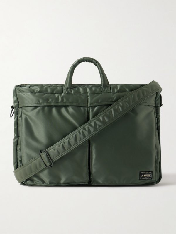 Tanker 2Way Nylon-Twill Briefcase