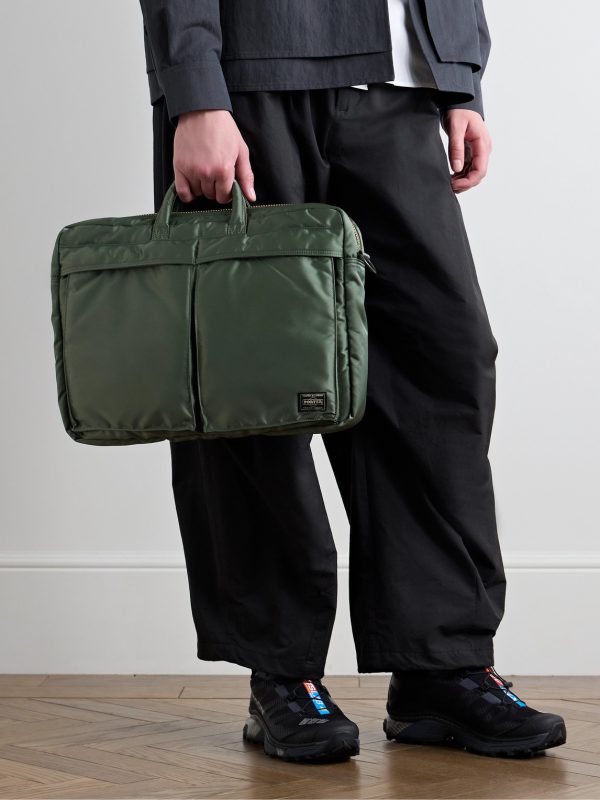 Tanker 2Way Nylon-Twill Briefcase - OU