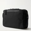 Hybrid Cordura® Nylon Messenger Bag - BK