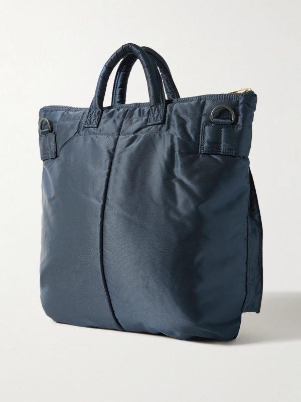 Tanker Helmet Nylon-Twill Tote Bag - BK Tanker Helmet Nylon-Twill Tote Bag - BK