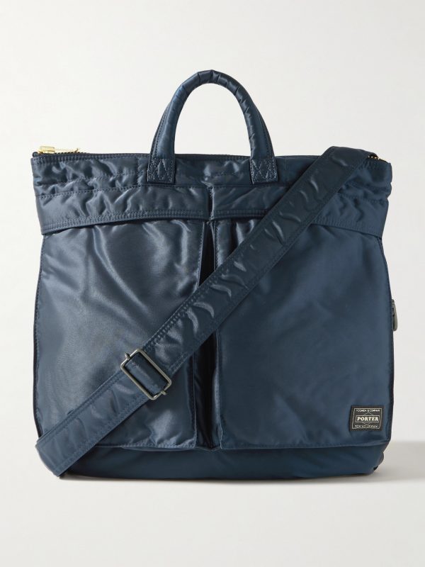 Tanker Helmet Nylon-Twill Tote Bag Tanker Helmet Nylon-Twill Tote Bag