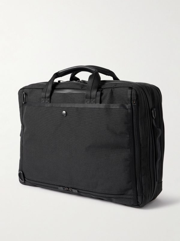 Hybrid 3WAY Convertible CORDURA® Nylon Briefcase - BK Hybrid 3WAY Convertible CORDURA® Nylon Briefcase - BK