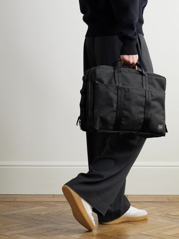 Hybrid 3WAY Convertible CORDURA® Nylon Briefcase - OU Hybrid 3WAY Convertible CORDURA® Nylon Briefcase - OU