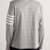 Logo-Appliquéd Striped Cotton-Jersey T-Shirt - BK Logo-Appliquéd Striped Cotton-Jersey T-Shirt - BK