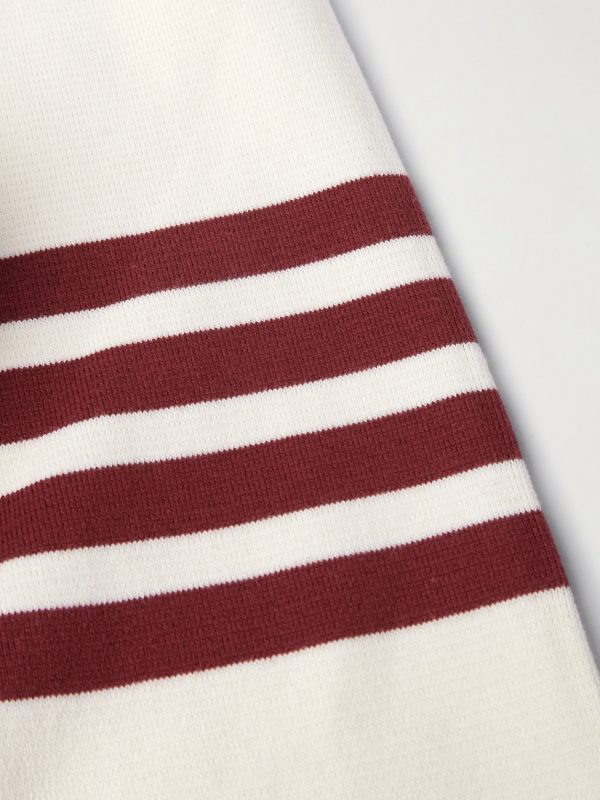 Striped Cotton Sweater - CU Striped Cotton Sweater - CU