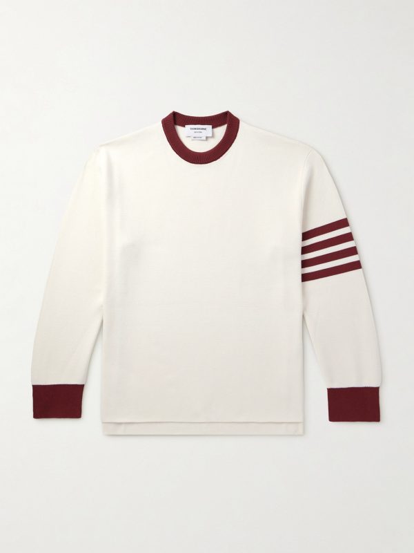Striped Cotton Sweater Striped Cotton Sweater