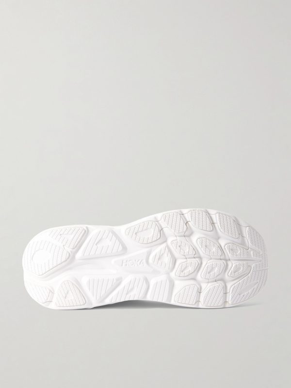 Clifton 10 Rubber-Trimmed Jacquard Running Sneakers - E1 Clifton 10 Rubber-Trimmed Jacquard Running Sneakers - E1