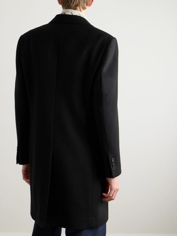 Wool-Twill Coat - BK
