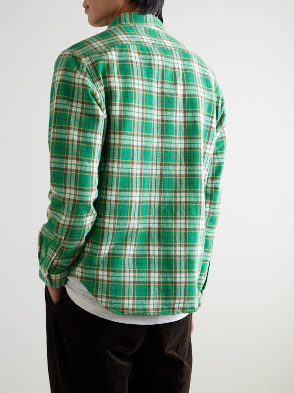 Polo Country Checked Cotton-Flannel Shirt - BK Polo Country Checked Cotton-Flannel Shirt - BK