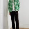 Polo Country Checked Cotton-Flannel Shirt - OU Polo Country Checked Cotton-Flannel Shirt - OU