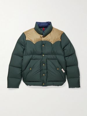 Polo Country Shell-Trimmed Quilted Recycled-Ripstop Jacket